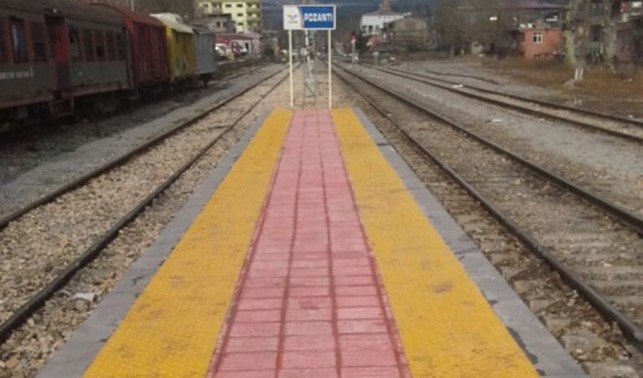 Pozantı Tren İstasyonu Peron Yenilenmesi İşi